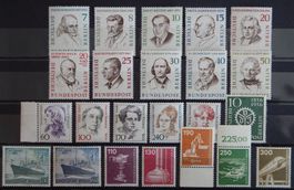 Berlin ex. Kat. 126-828 ** 1955/88 Kat. 69 Euro