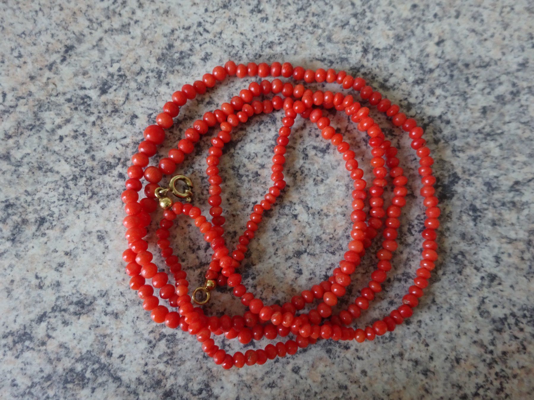 Catenine: Filigrane Korallenkette / L38cm – Usato da Esslingen venduto da FetteSchnecke 2