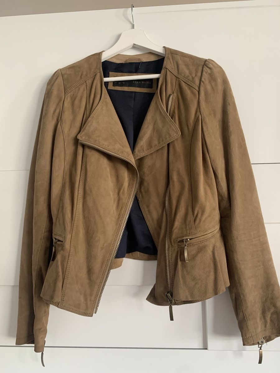 Giacche: Zara echtleder beige jacke – Usato da Zürich venduto da Nikuska32