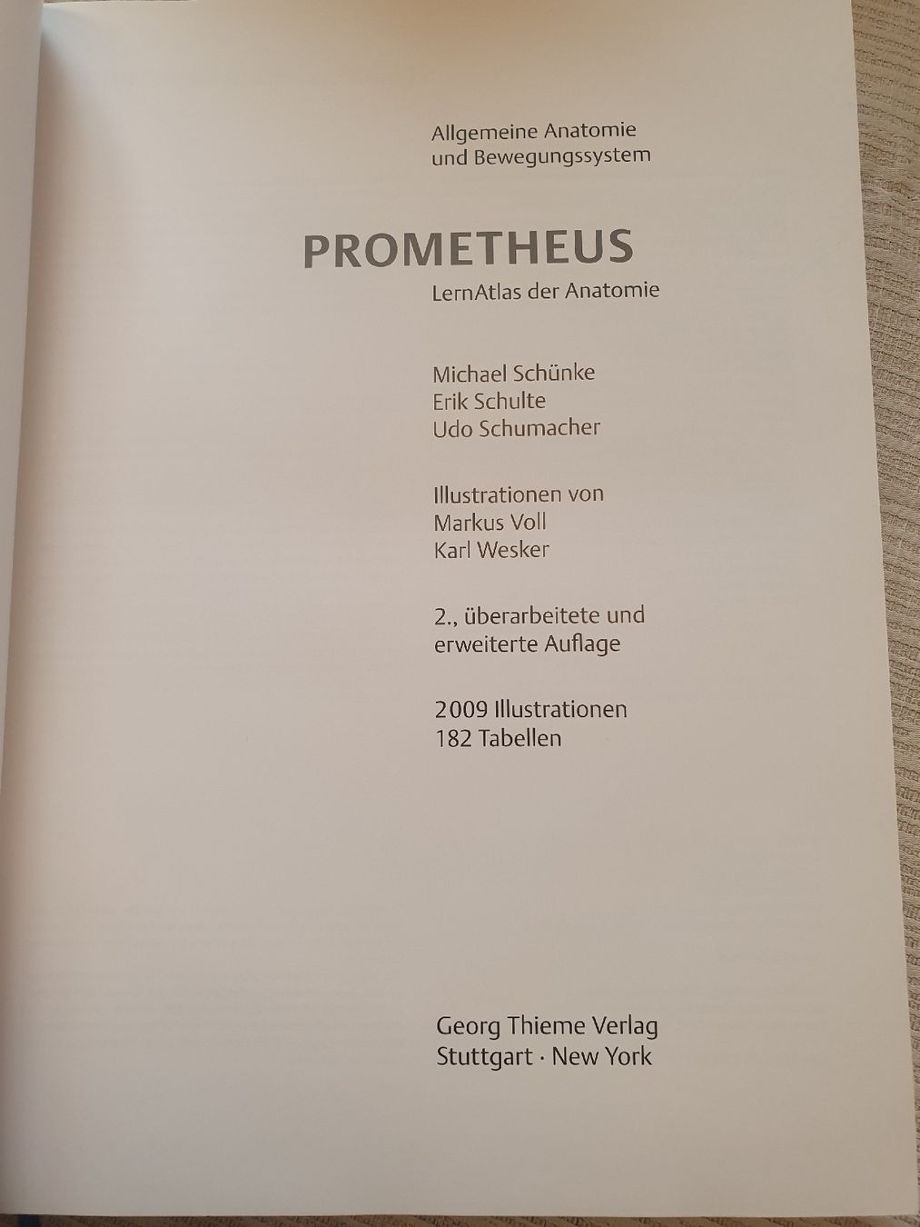 Libri: Prometheus LernAtlas Anatomie – Usato da Lanzenneunforn venduto da nas_6nj2 1