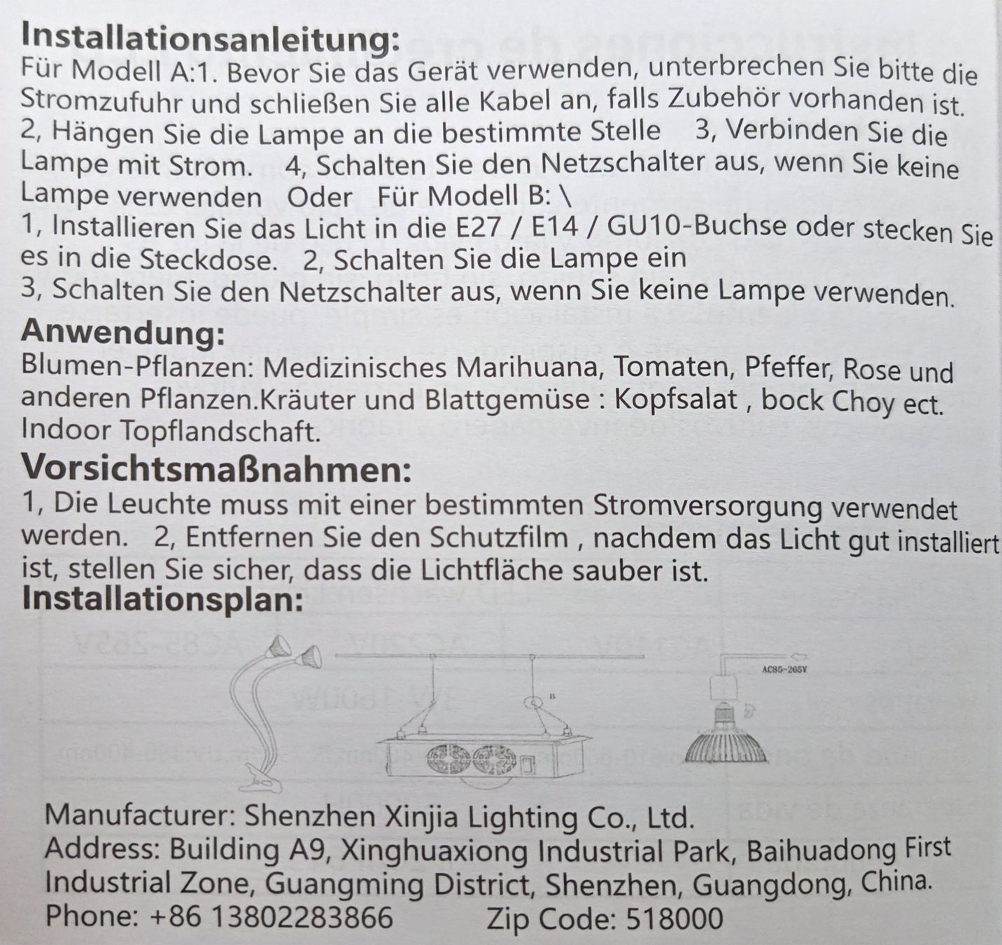 Lampade: LED Pflanzenlampe 200W, E27 552 LED – Nuovo e nell'imballaggio originale da Bad Zurzach venduto da Bachmann_Dominik 5
