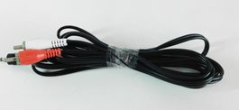 Audio-Anschlusskabel: 3.5mm Klinke auf 2x RCA Cinch