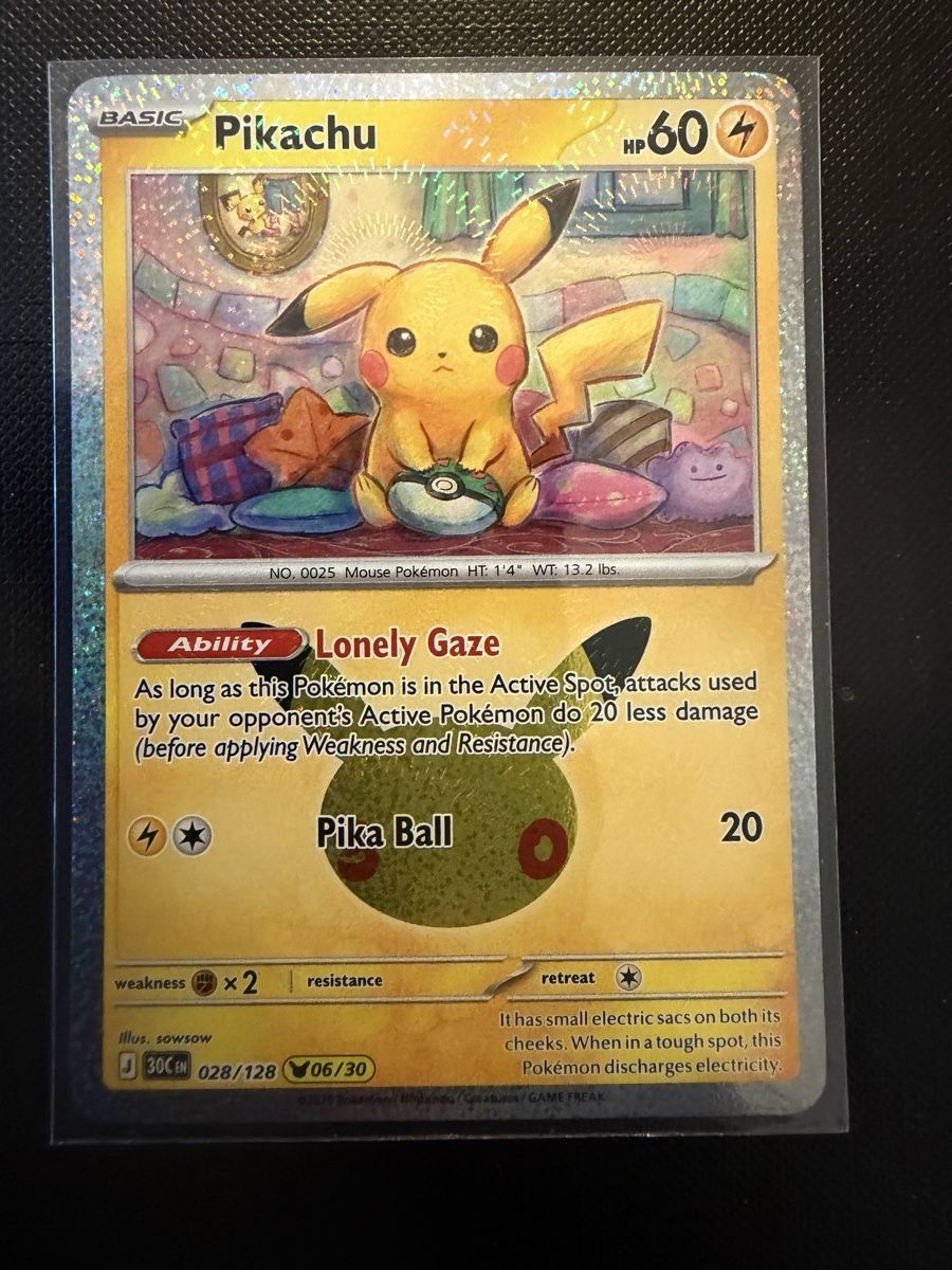 Pokémon Carte collezionabili: Pikachu #028 30C EN – Nuovo (secondo la descrizione) da Savigny venduto da Matgab94