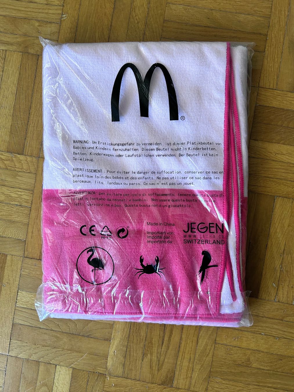 Teli da bagno: Badetuch Flamingo – Nuovo e nell'imballaggio originale da Schliern b. Köniz venduto da need-it 2