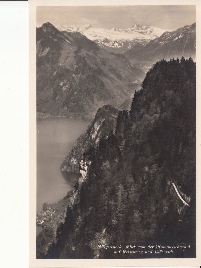 Cartoline postali: Bürgenstock Aussicht ca. 1930 – Usato da Bürglen TG venduto da StampGraf