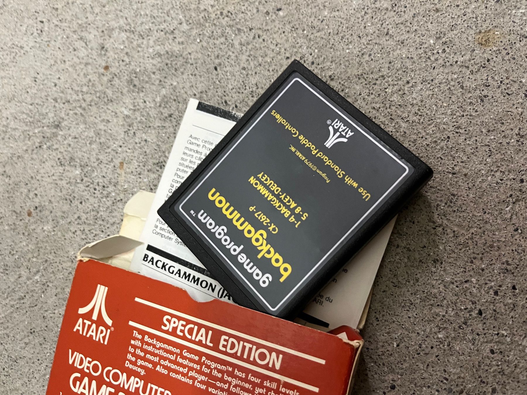 Atari Giochi: PC Spiel Atari Backgammon – Nuovo (secondo la descrizione) da Zürich venduto da engebrunau 2