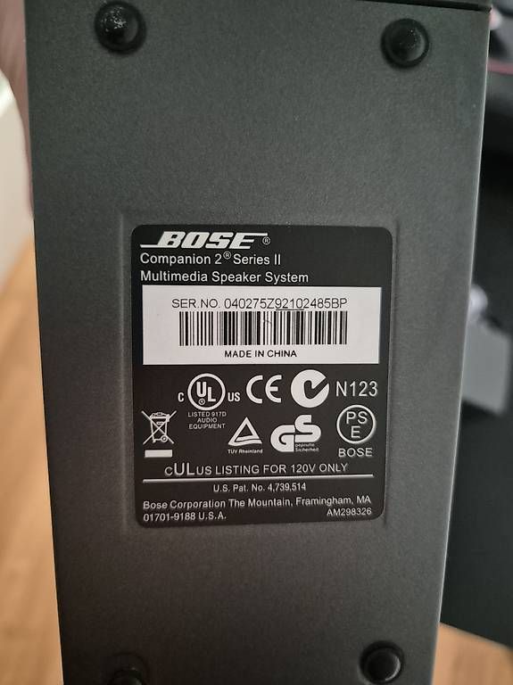 Casse acustiche: Bose Lautsprecher (Heile) – Usato da Luzern venduto da Trader2026