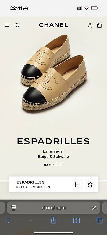Chanel Scarpe da donna: Chanel Espadrilles Gr. 39 – Usato da Basel venduto da Mariaberi 3