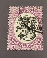 Finnland 1925-29 Wappen alte briefmarke