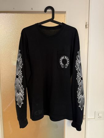 Chrome Hearts Floral Long-Sleeve M