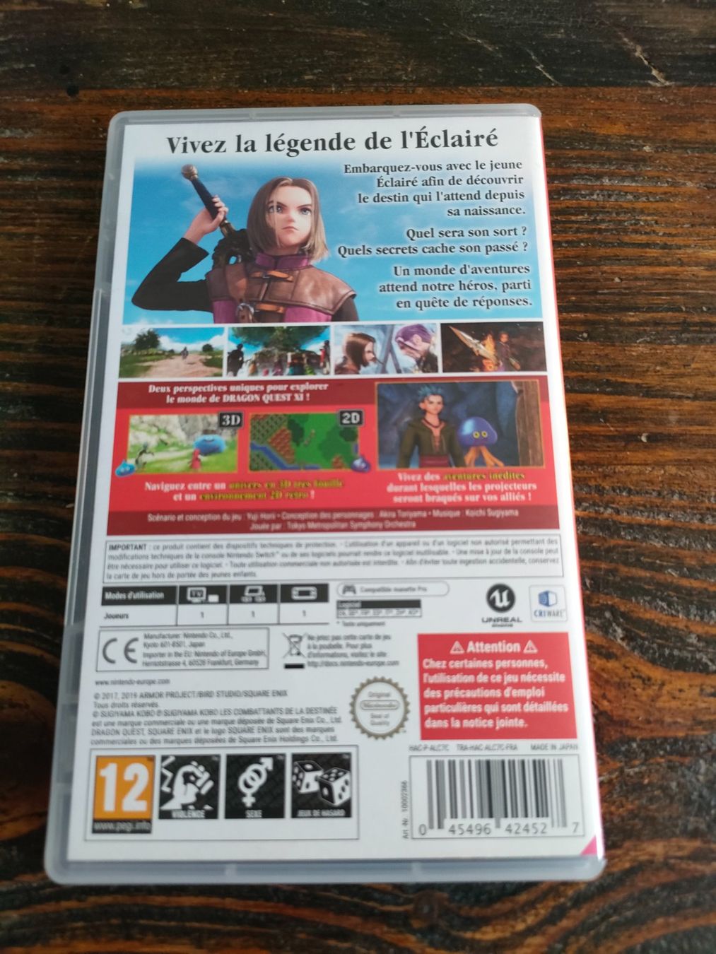 Nintendo Jeux: Dragon Quest XI S sur Switch – D'occasion à La Chaux-de-Fonds par nwa_w9zt 1