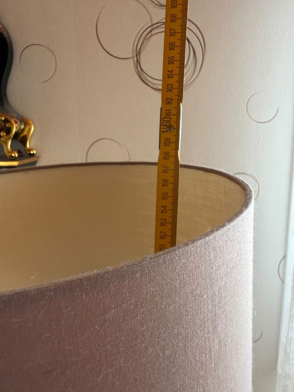 Lampade: Stehlampe mit Stoffschirm 157,5 cm – Usato da Bern venduto da berneroberlaenderin 2