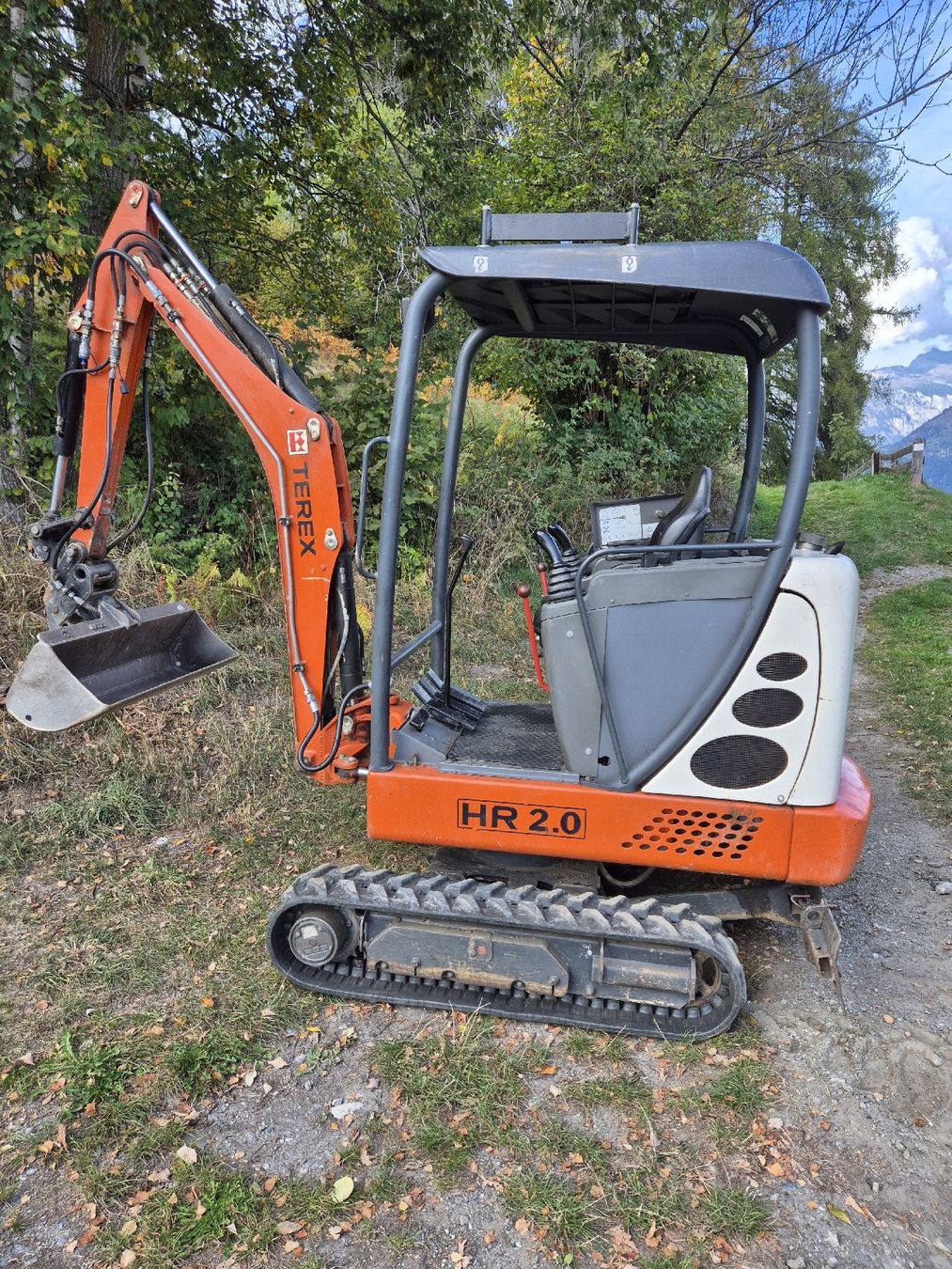 Terex Bagger: Bagger Terex HR 2,0 – Gebraucht aus Portein von Robi53