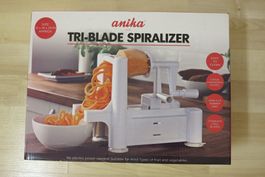 Anika Tri-Blade Spiralschneider - Gemüsespaghetti im Nu!