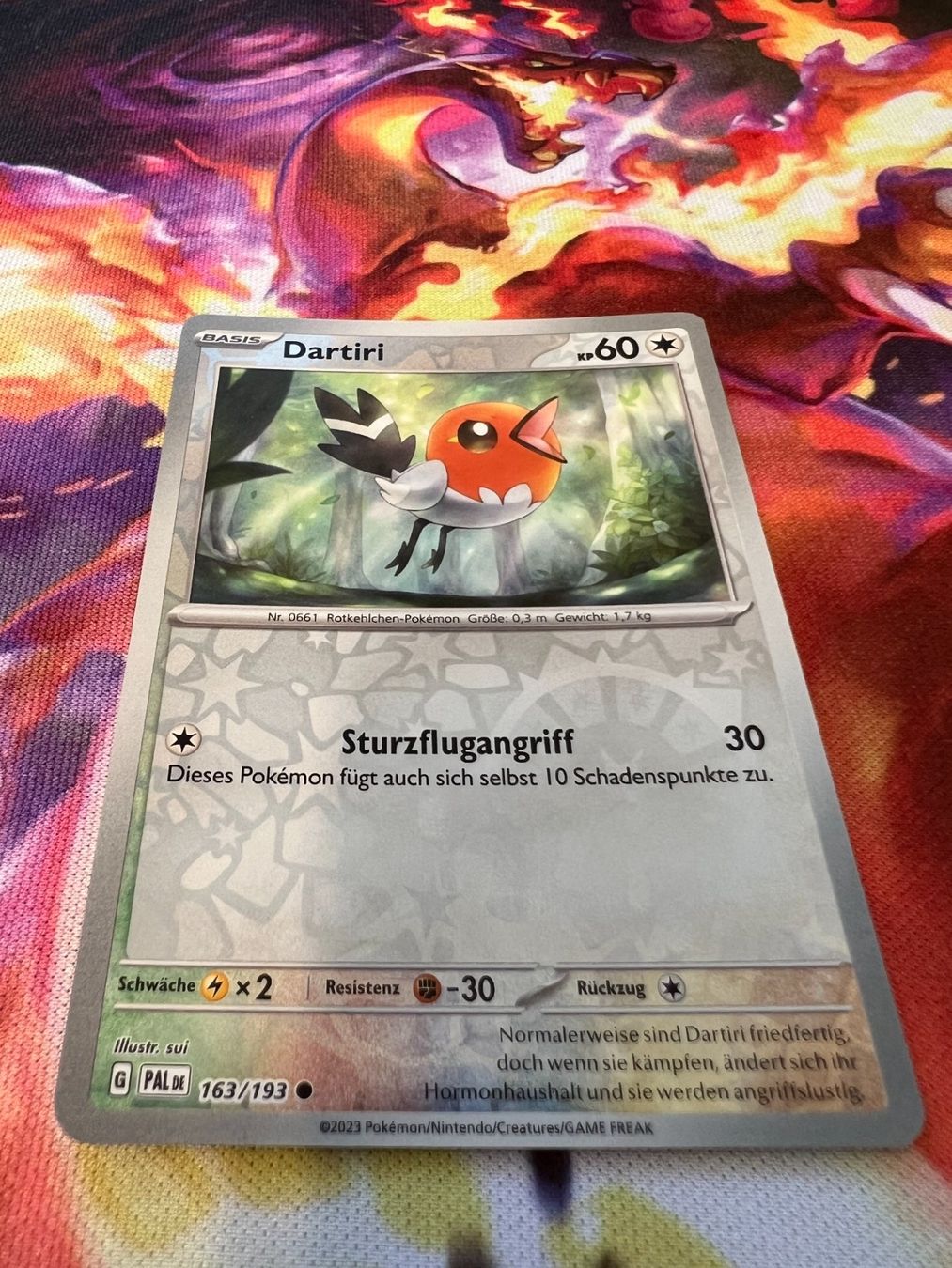 Pokémon Carte collezionabili: Dartiri (PAL 163) / Reverse Holo / Entwicklungen in Paldea – Nuovo (secondo la descrizione) da Bülach venduto da CherryBlu