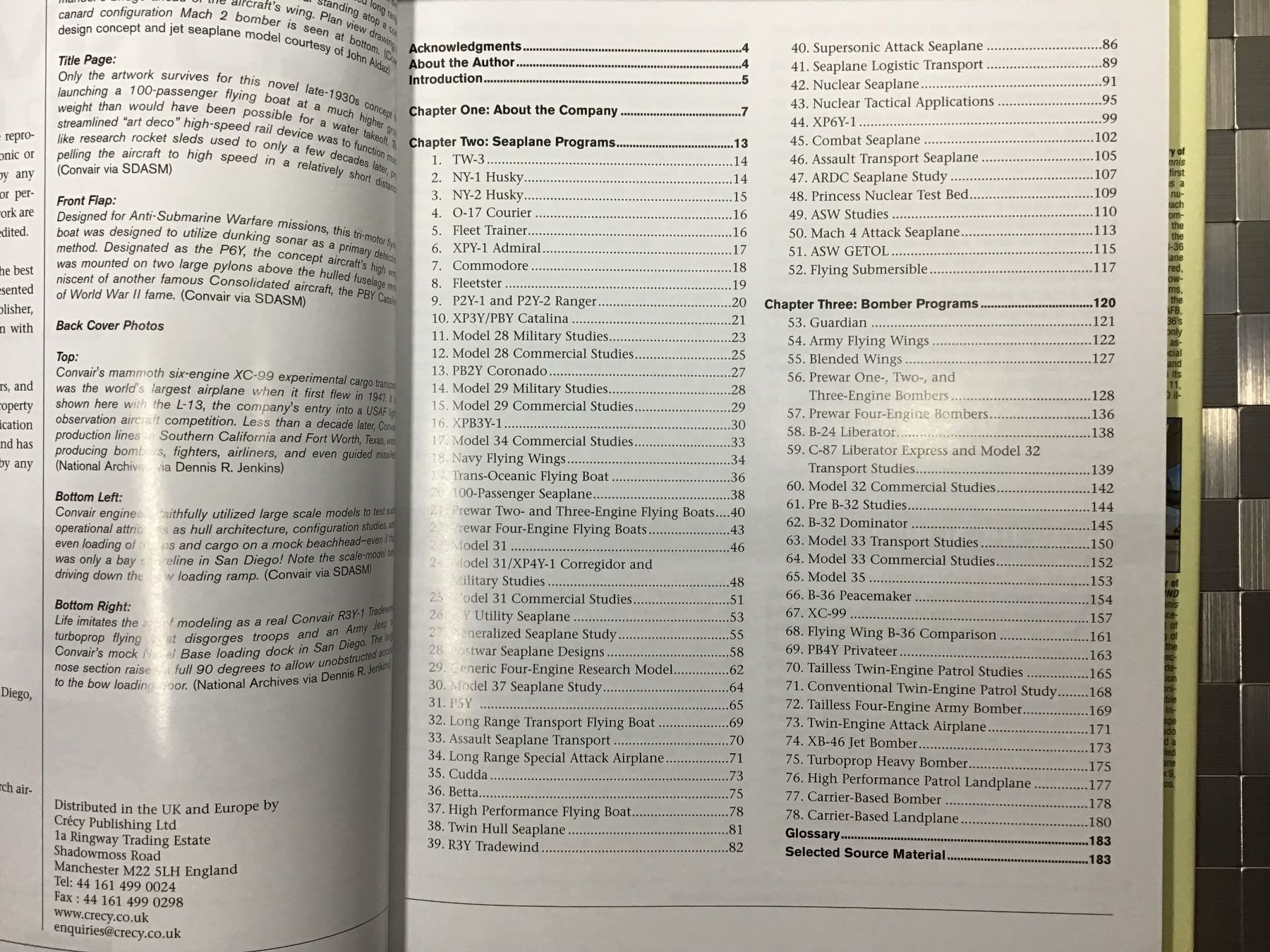 Libri: CONVAIR ADVANCED DESIGNS – Usato da Männedorf venduto da Spezial-Modelle 1