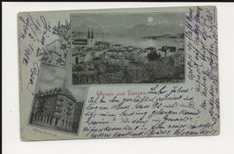 AK 1900  Gruss aus Luzern - Hotel du Nord - Zustand lesen