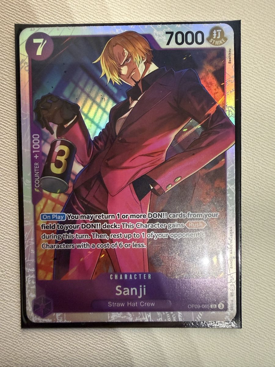 Bandai Carte collezionabili: [ENG] Sanji OP09-065 SR – Usato da Wettingen venduto da Vante
