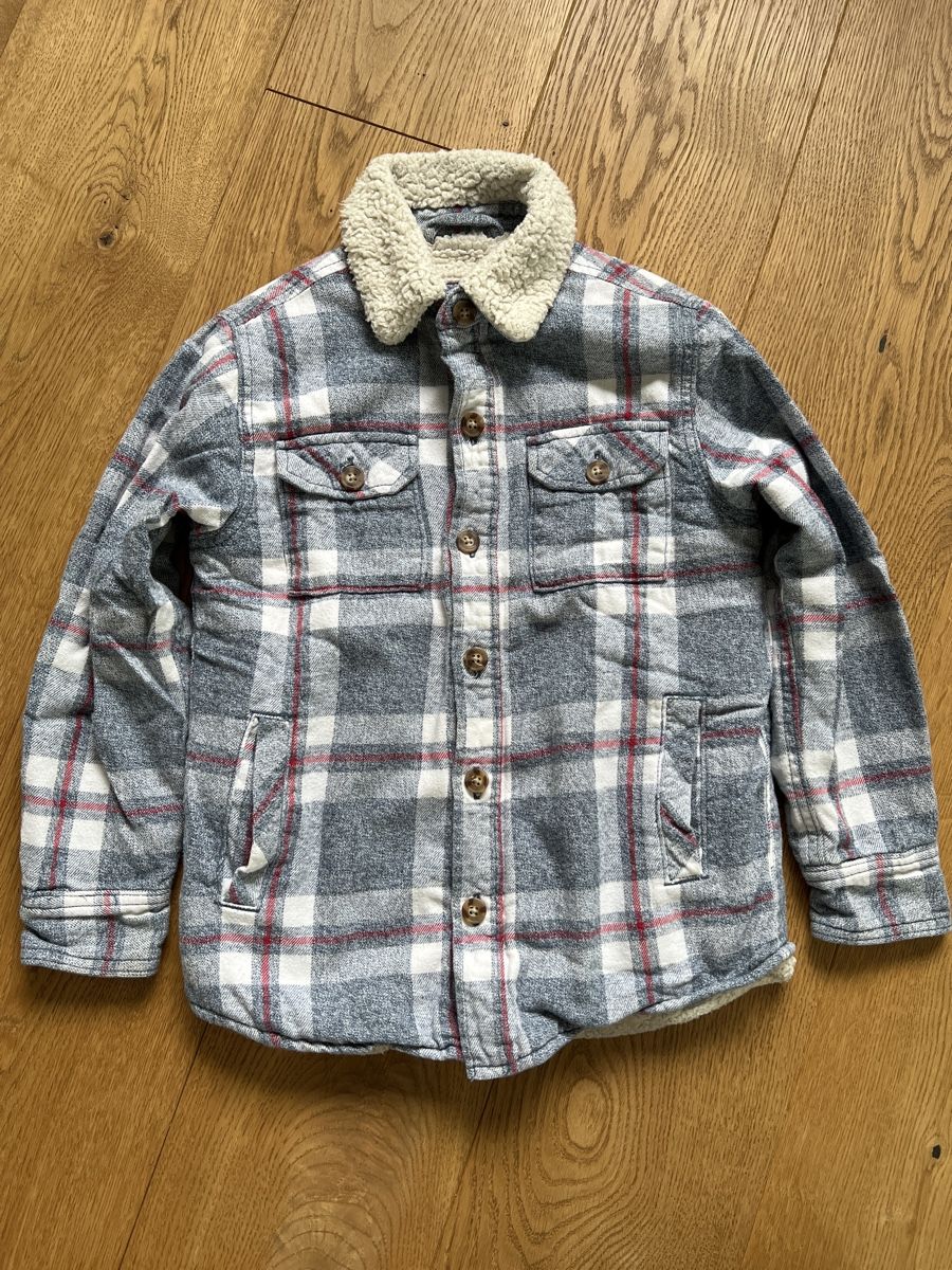 Gap Hemden, T-Shirts & Polos: Gap Kids Hemd Jacke Gr. 120 Teddyfutter Karo – Gebraucht aus Aeugst am Albis von Bsaeub