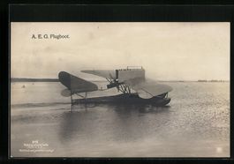 Foto-AK Sanke Nr. 315: A. E. G. Flugboot