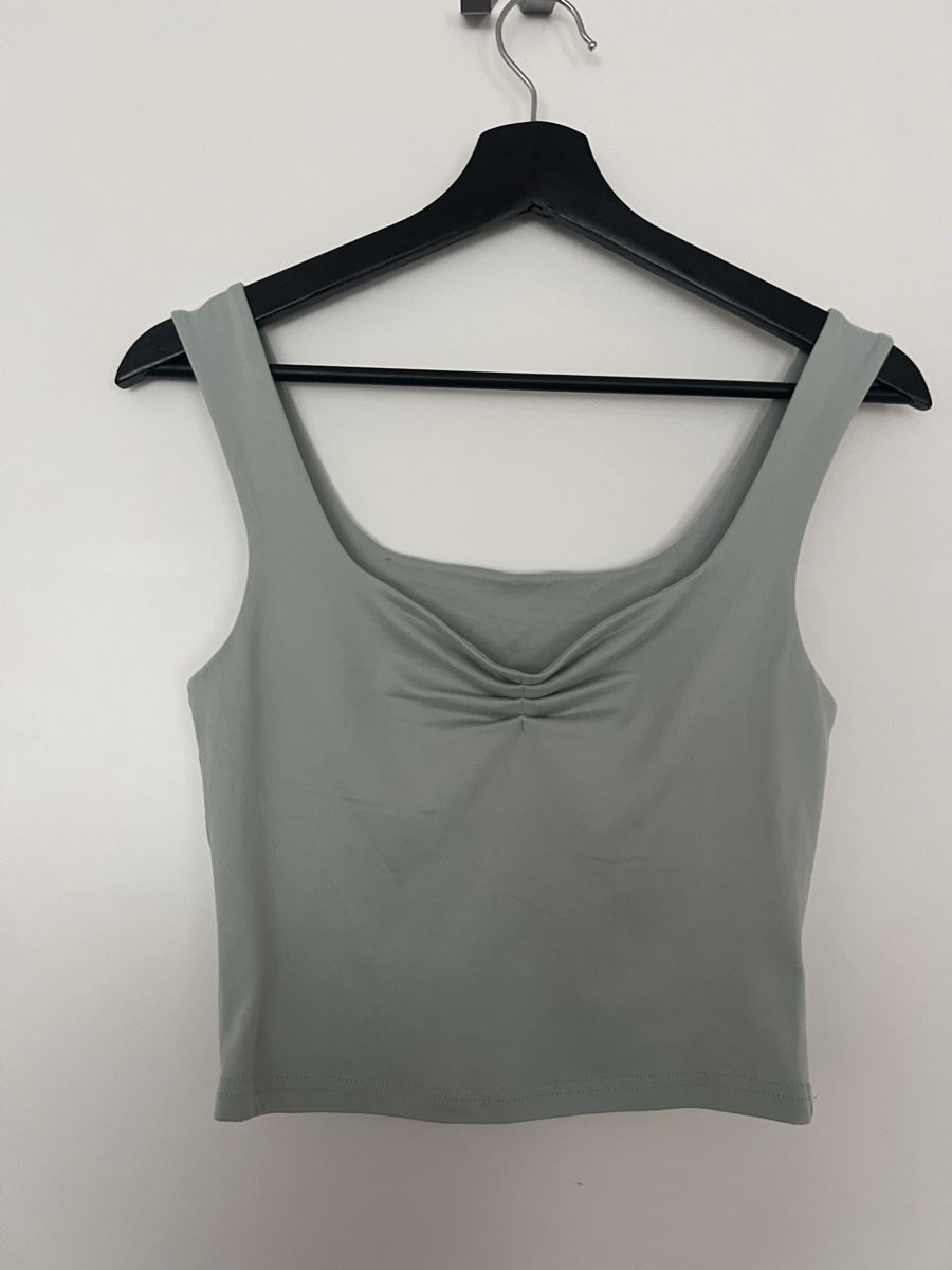 Shein Top: Damen Top SHEIN Grösse S hellgrau neuwertig – Usato da Wattwil venduto da skr_94 2