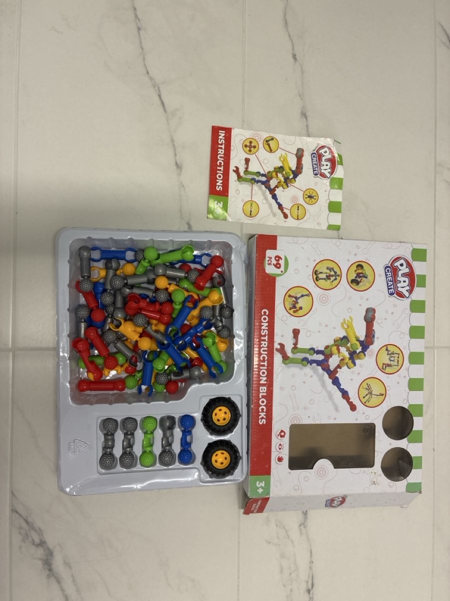 Jeux de construction: Play Create Konstruktions-Set 69 Teile – D'occasion à Reinach BL par marisne