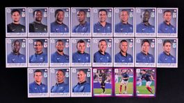 Panini Euro 2012 - Lot France (22 stickers)