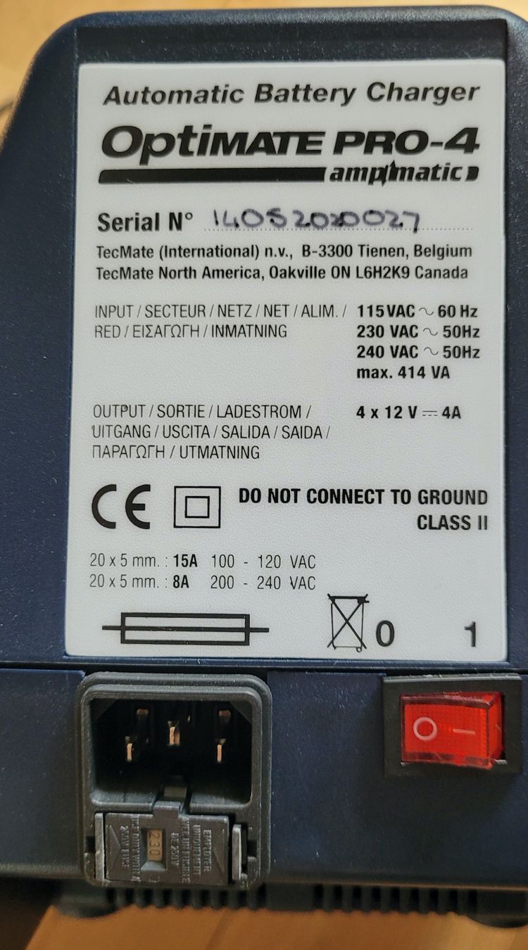 Chargeurs batteries: Tecmate Optimate Pro 4 Lade-und Testgerät – D'occasion à Bachenbülach par SoCal69 4