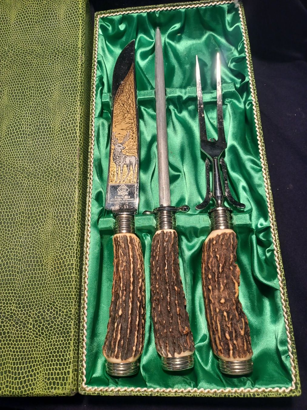Solingen Bestecksets: PUMA Solingen Fleisch-Filetirset Sonderausgabe – Gebraucht aus gais von dun_c2xc 4