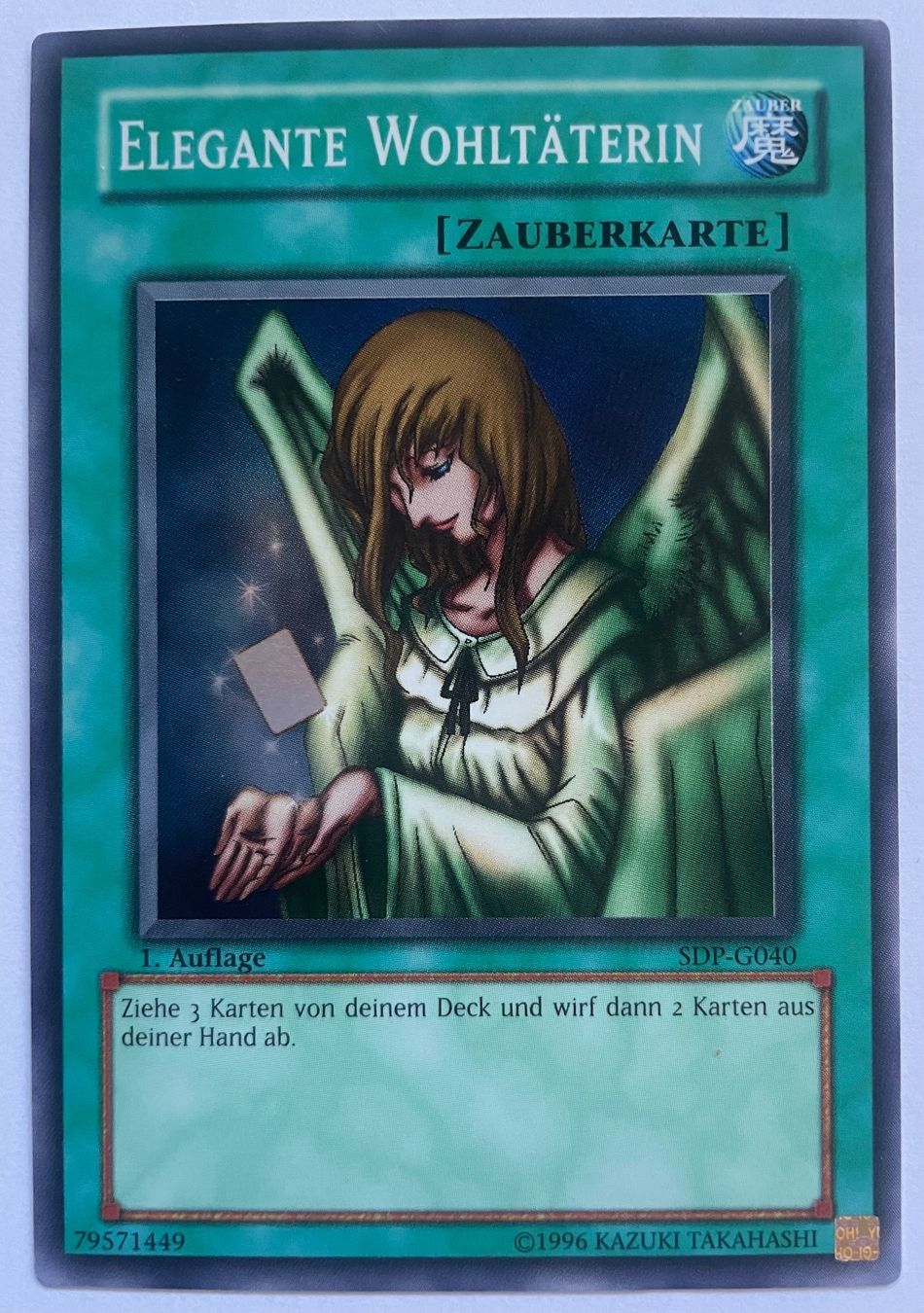 Yugioh Carte collezionabili: GOAT SDP-G040 Elegante Wohltäterin – Usato da Altstätten SG venduto da ChangeMaker