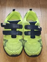 leichte Kinderschuhe, Gr. 38, Neon Gelb - 3x GETRAGEN