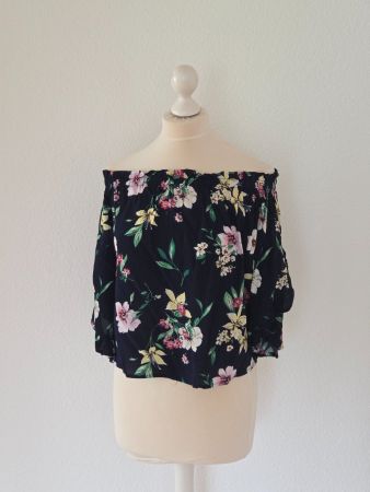 Schulterfreie Bluse