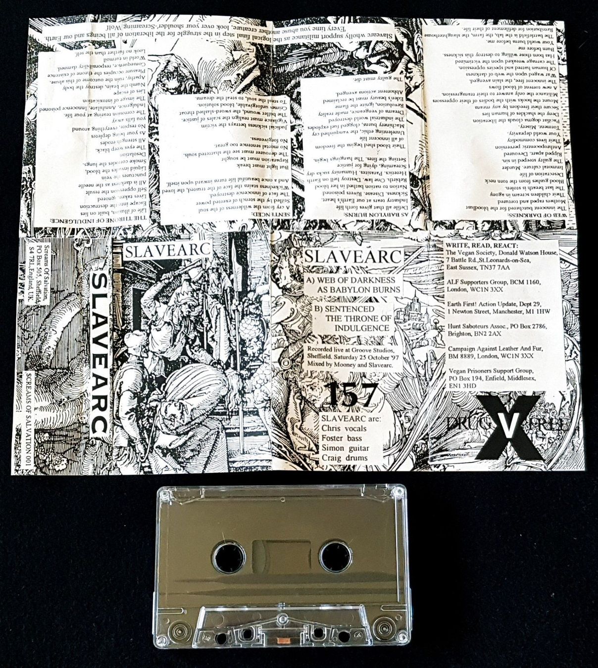 Musicassette: Slavearc - Slavearc - Demo Tape 1997 – Usato da Uster venduto da Zardodel 3