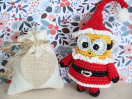 MINION Bob / Weihnachtsedition / Handarbeit auf Bestellung