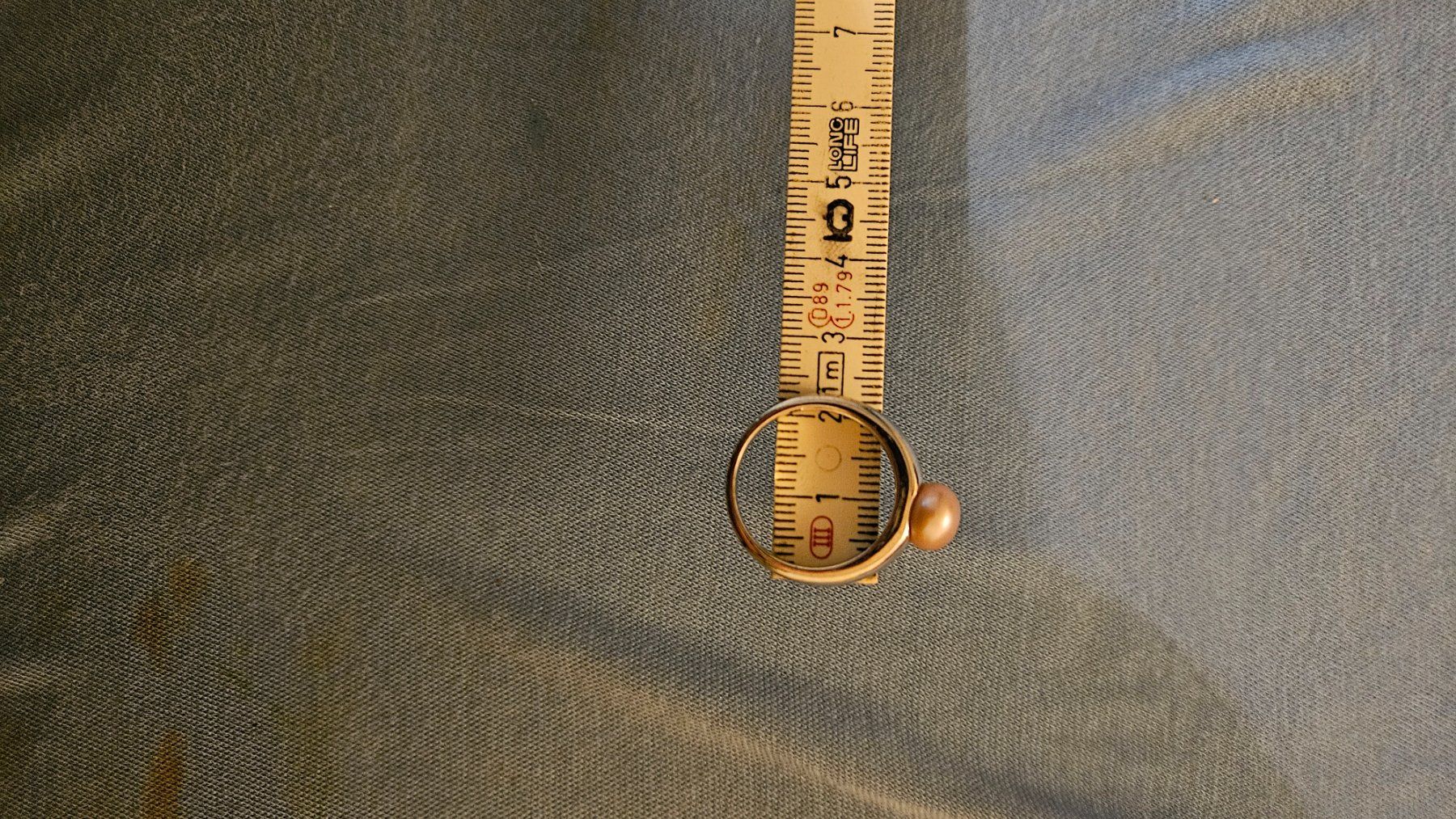 Anelli: Silberperlring 925 Vintage, Durchmesser 2cm – Usato da Feldbrunnen venduto da Kolosseum111 5