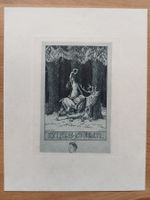 Exlibris Stanislav Kulhanek - Original Radierung 1920