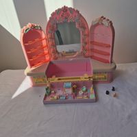 Polly Pocket Vintage rare, coffret miroir magique bluebird