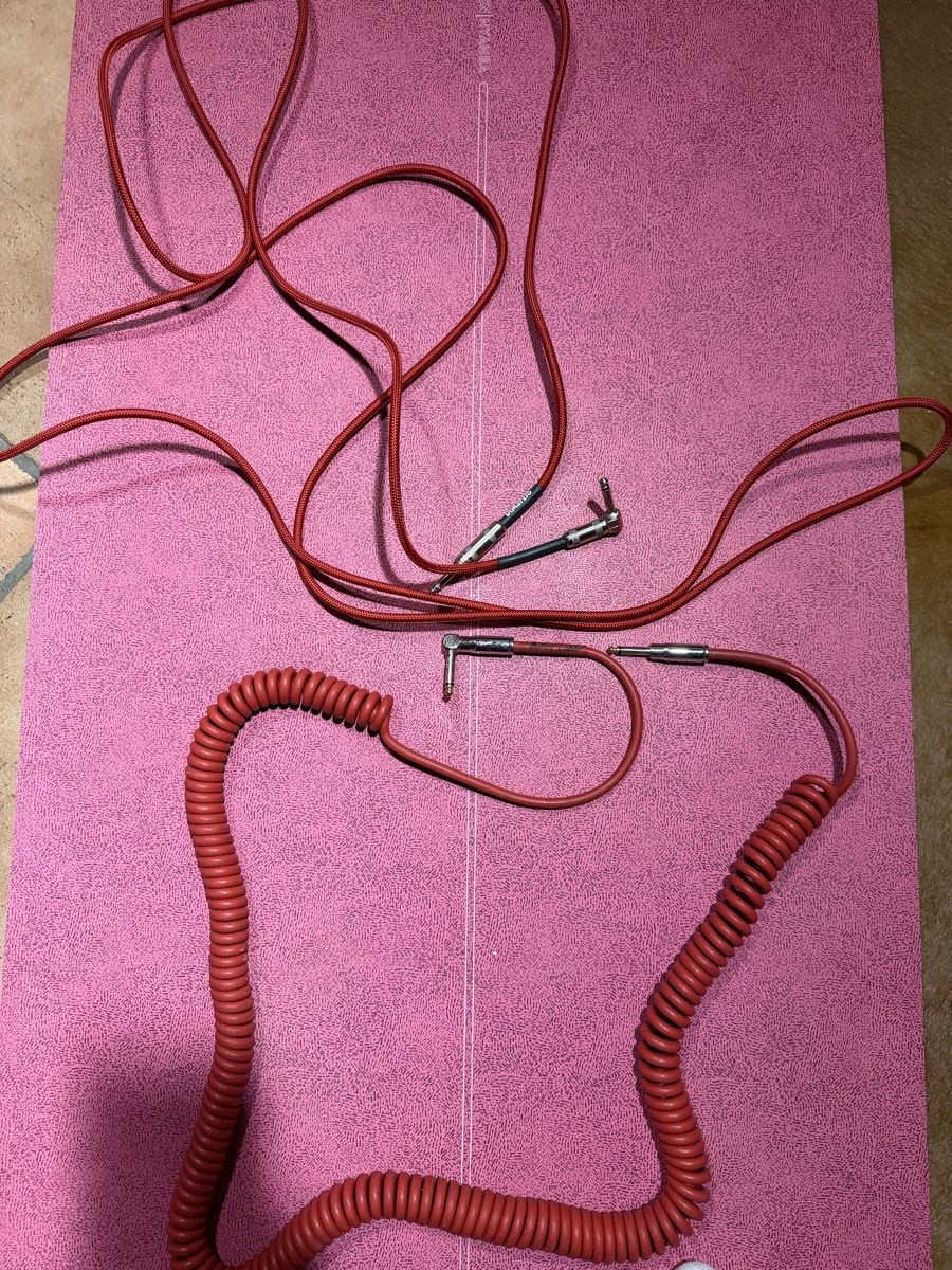 Kabel: Câbles audio 3x jacks 6.35mm 2x droits 1x coudé – Gebraucht aus Morges von geg_m879 1