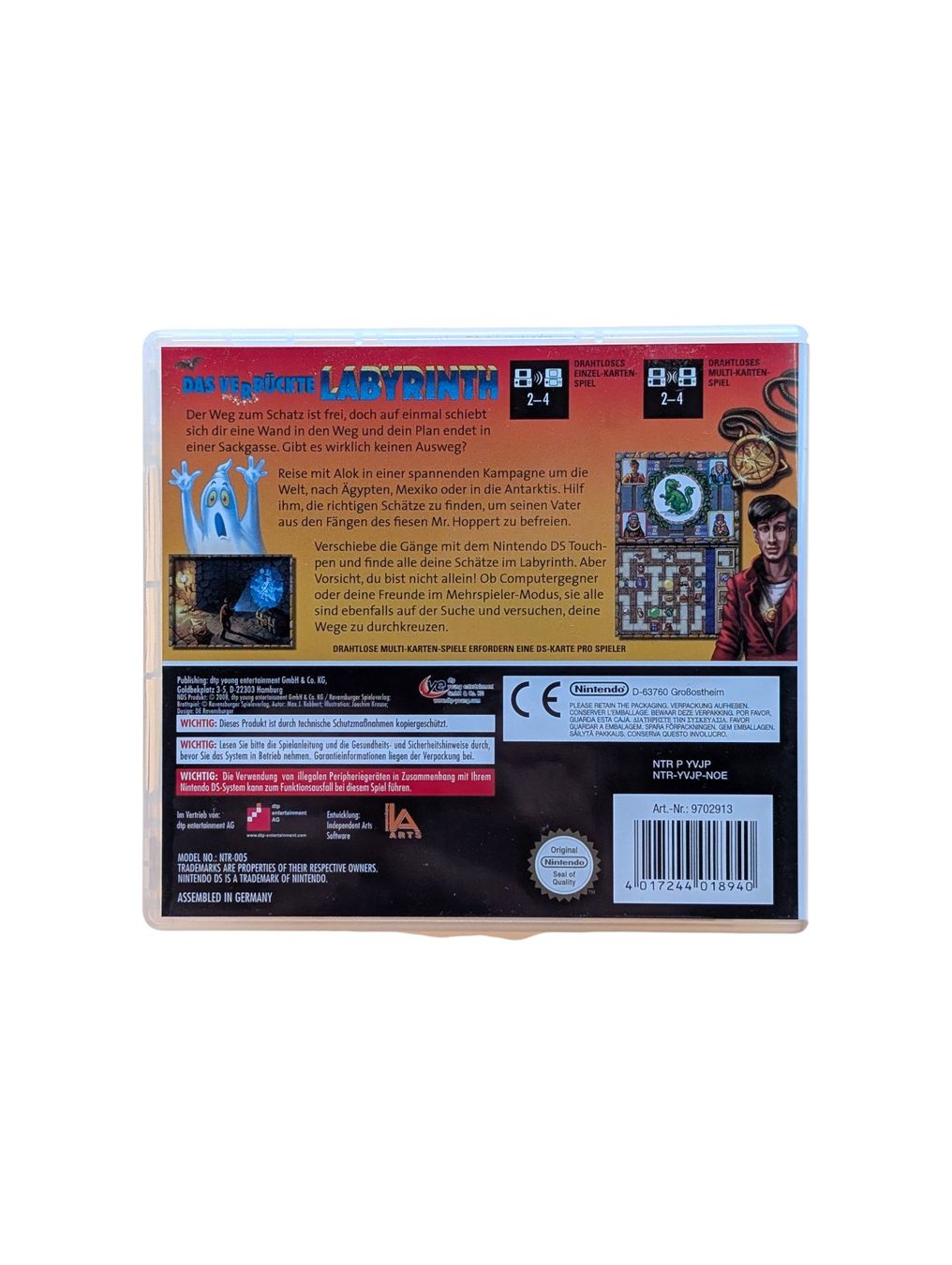 Nintendo Spiele: Das verrückte Labyrinth Nintendo DS – Gebraucht aus Domat/Ems von IsseldorsShop 1