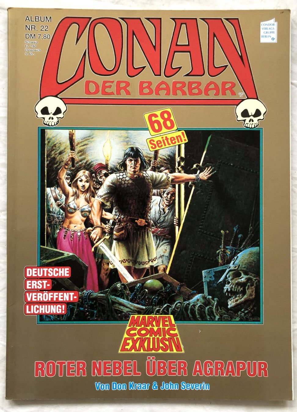 Fumetti: Marvel Comic Exklusiv - Nr.22 - CONAN DER BARBAR – Usato da Schaffhausen venduto da durruti