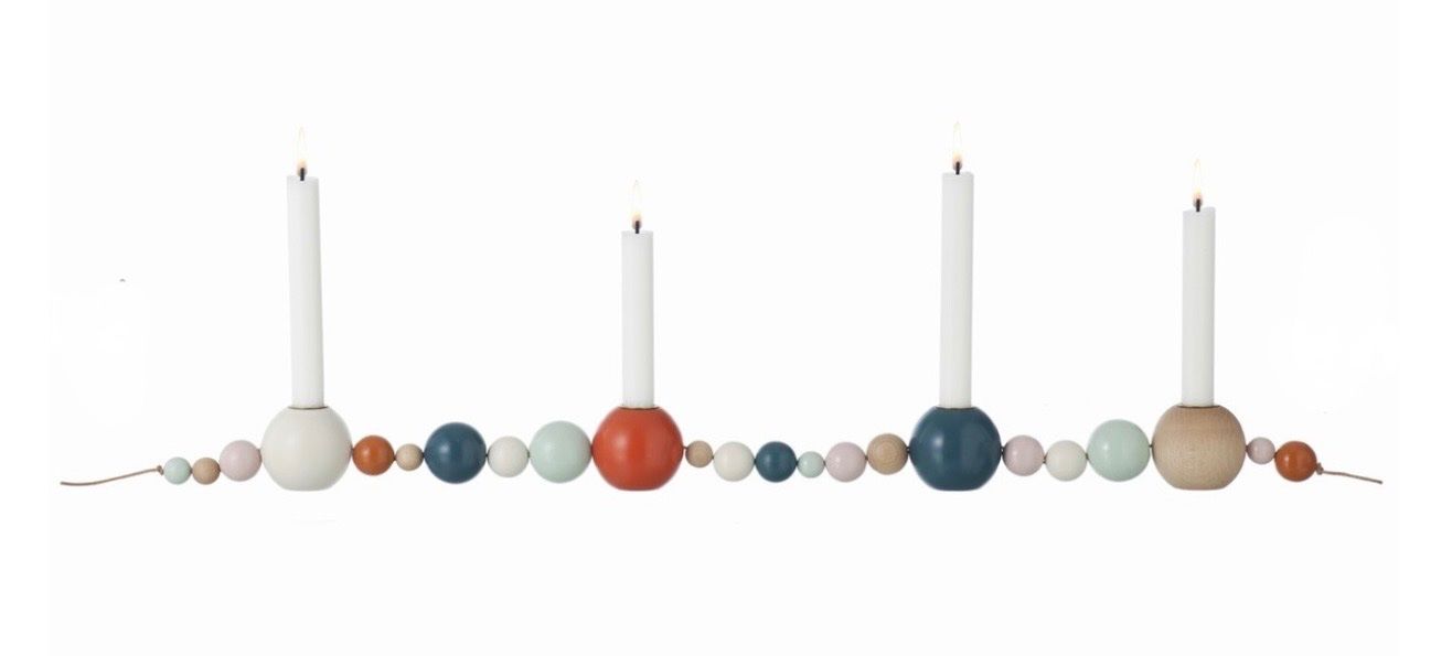 Ferm living Portacandele: Ferm Living Kerzenkranz "Candle on a string" – Nuovo (secondo la descrizione) da Brütten venduto da Rod816 2
