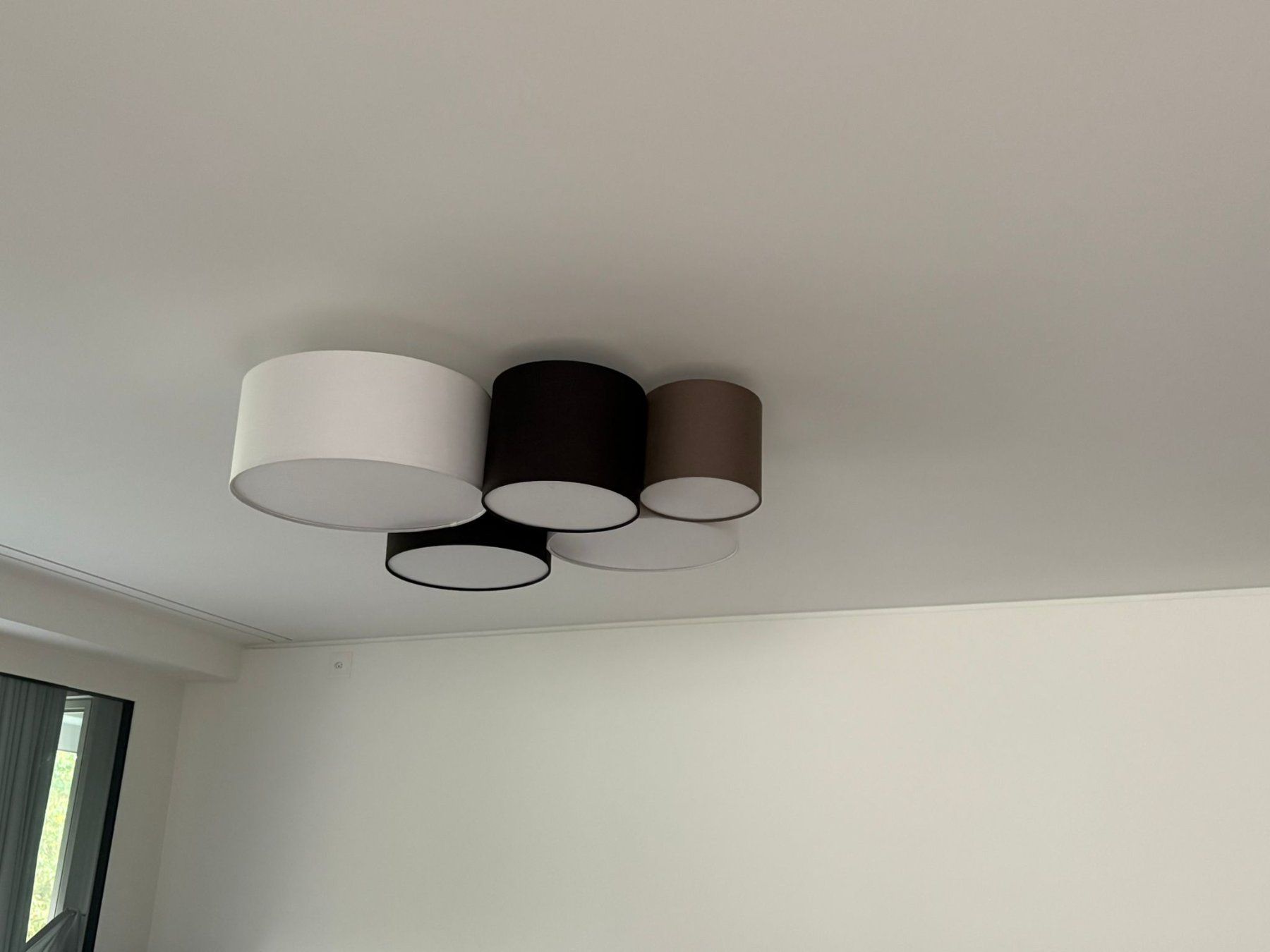 Lampadari & plafoniere: Deckenleuchte Kima - Eisen / Mischgewebe - 5-flammig – Usato da Zürich venduto da ant_r6f8 4