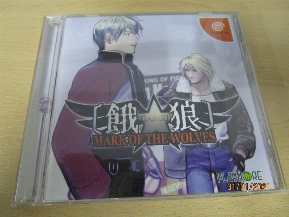 GAROU MARK OF The Wolves Playmore Release Sega Dreamcast Japan Near-Mint + Spine EUR 45,88 - FR