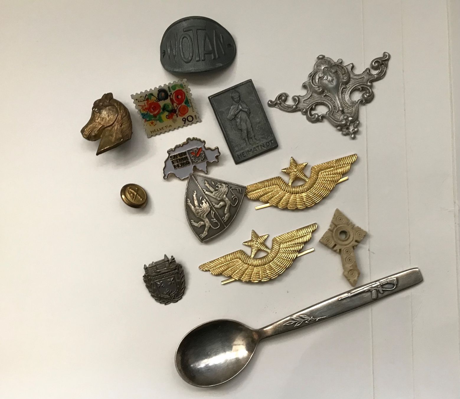 Ferri: Diverse Sammlung von Vintage Emblemen – Usato da Füllinsdorf venduto da unda2 3