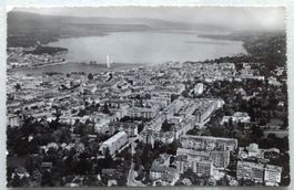 Genève - Vue aérienne du Quartier de Champel