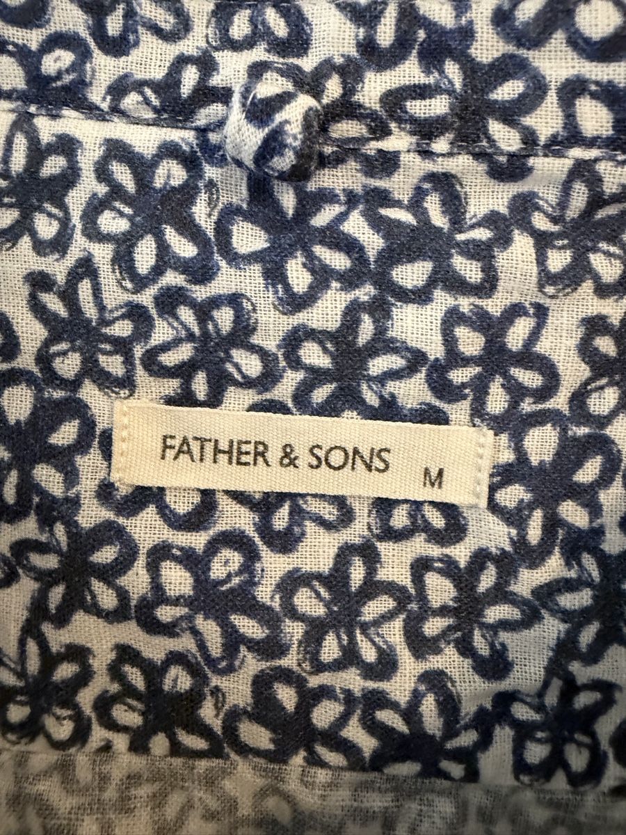 Camicie: Camicia a maniche corte FATHER & SONS blu taglia M – Usato da Lugano venduto da can_xdd8 3
