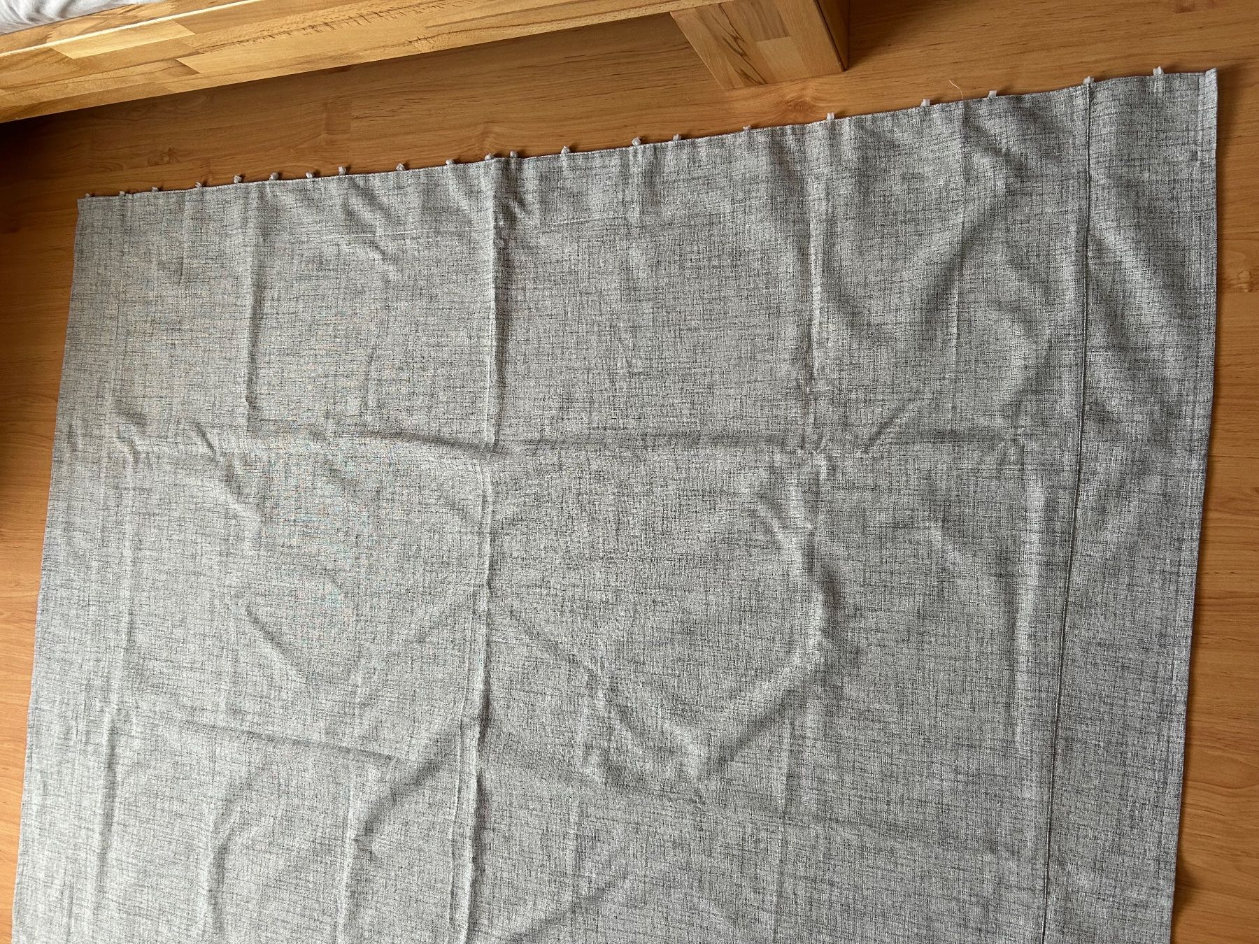 Micasa Vorhänge: Nachtvorhang blickdicht in grau – Gebraucht aus Gutenswil von walker60