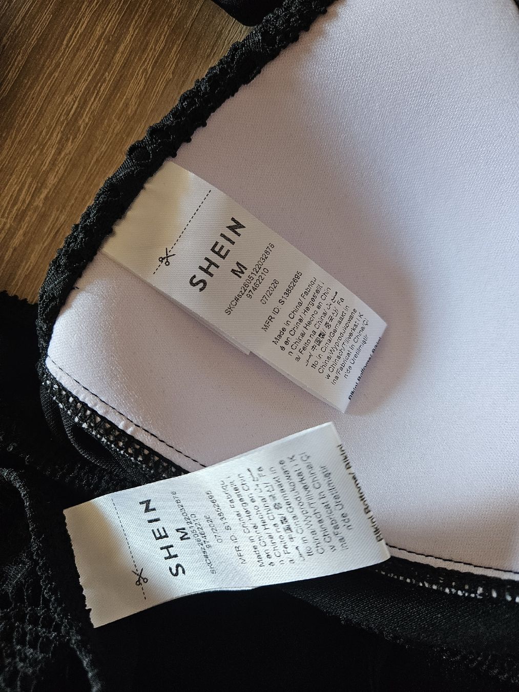 Shein Costumi da bagno & Bikini: Bikini von SHEIN schwarz - Grösse M – Nuovo (secondo la descrizione) da Ebikon venduto da SecondChance_byM 4