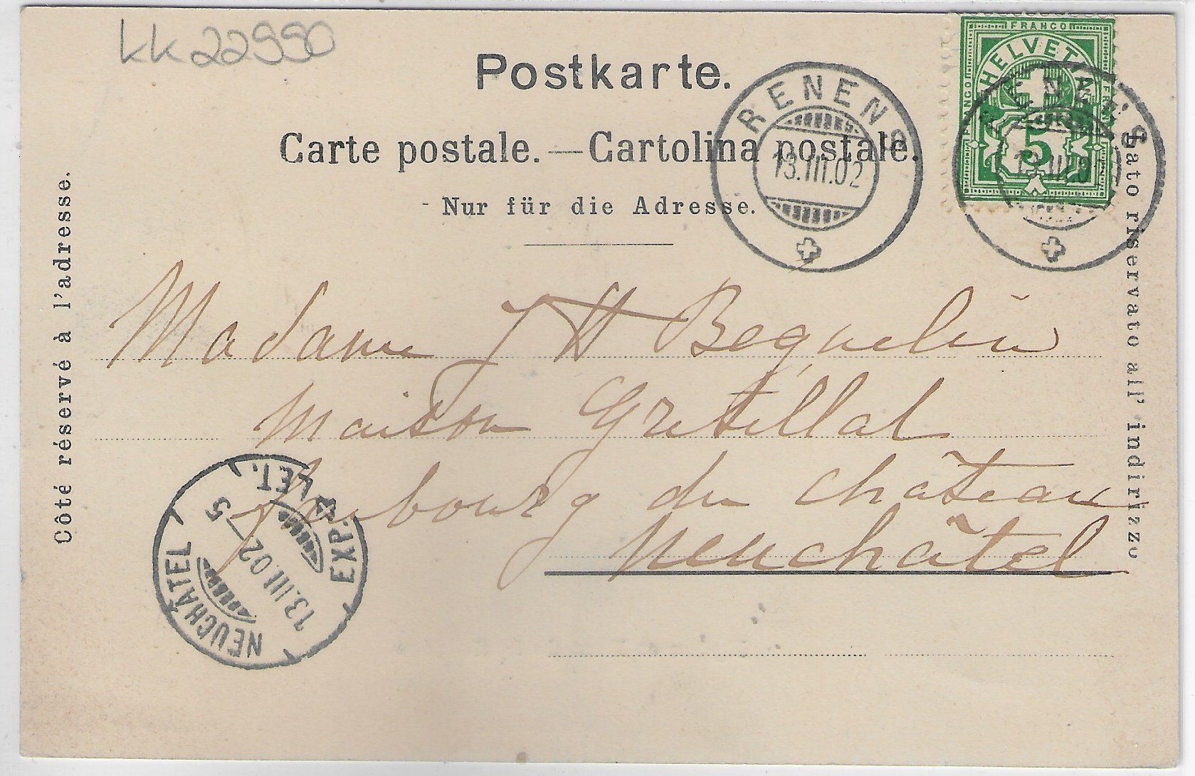 Cartoline postali: Eglise et Port de St. Sulpice – Usato da Ettingen venduto da Kartenplanet 1