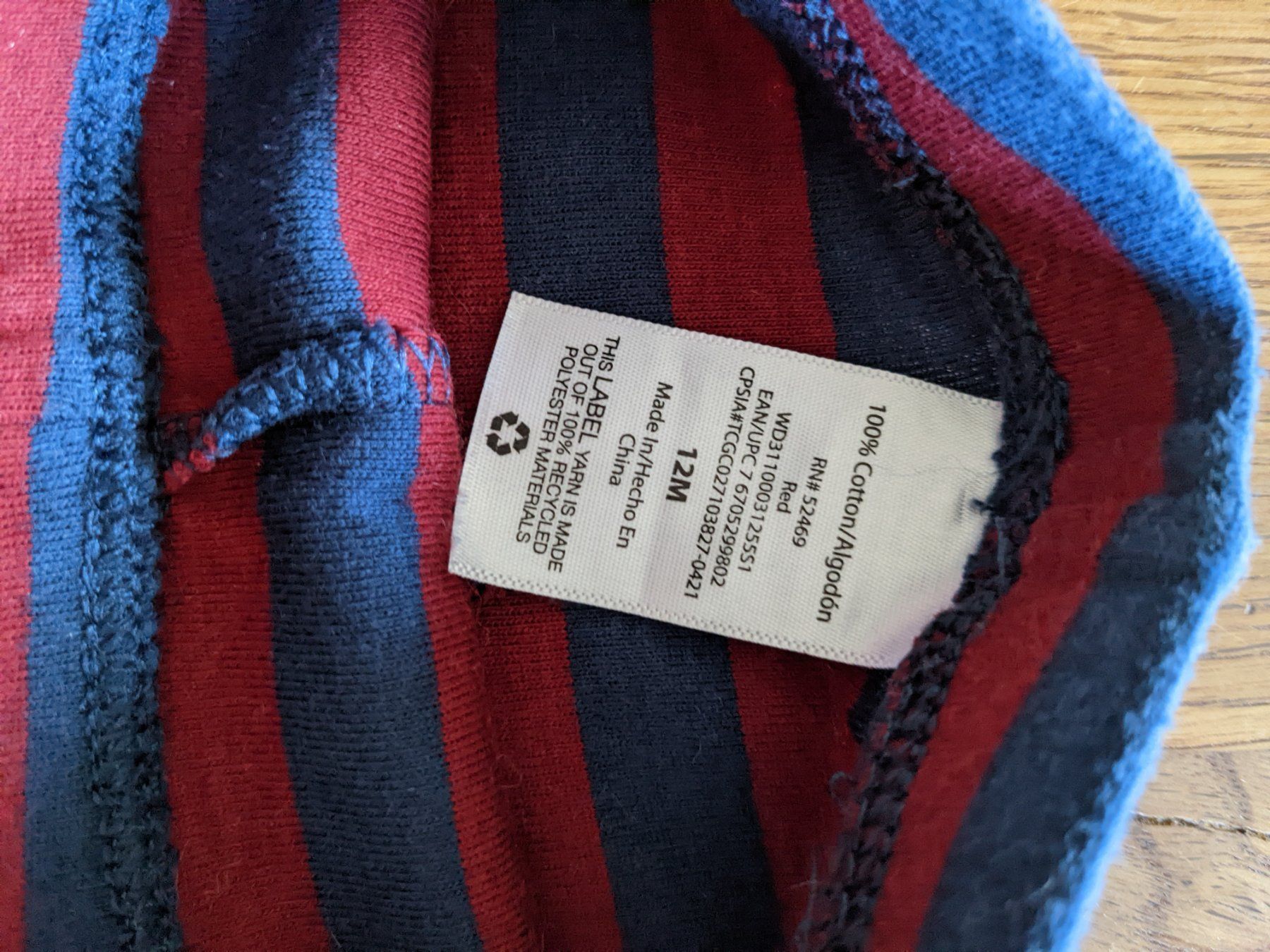 Pigiama & Simili: Baseball Pyjama - Shirt und Hose – Usato da Bern venduto da Zorro333 2